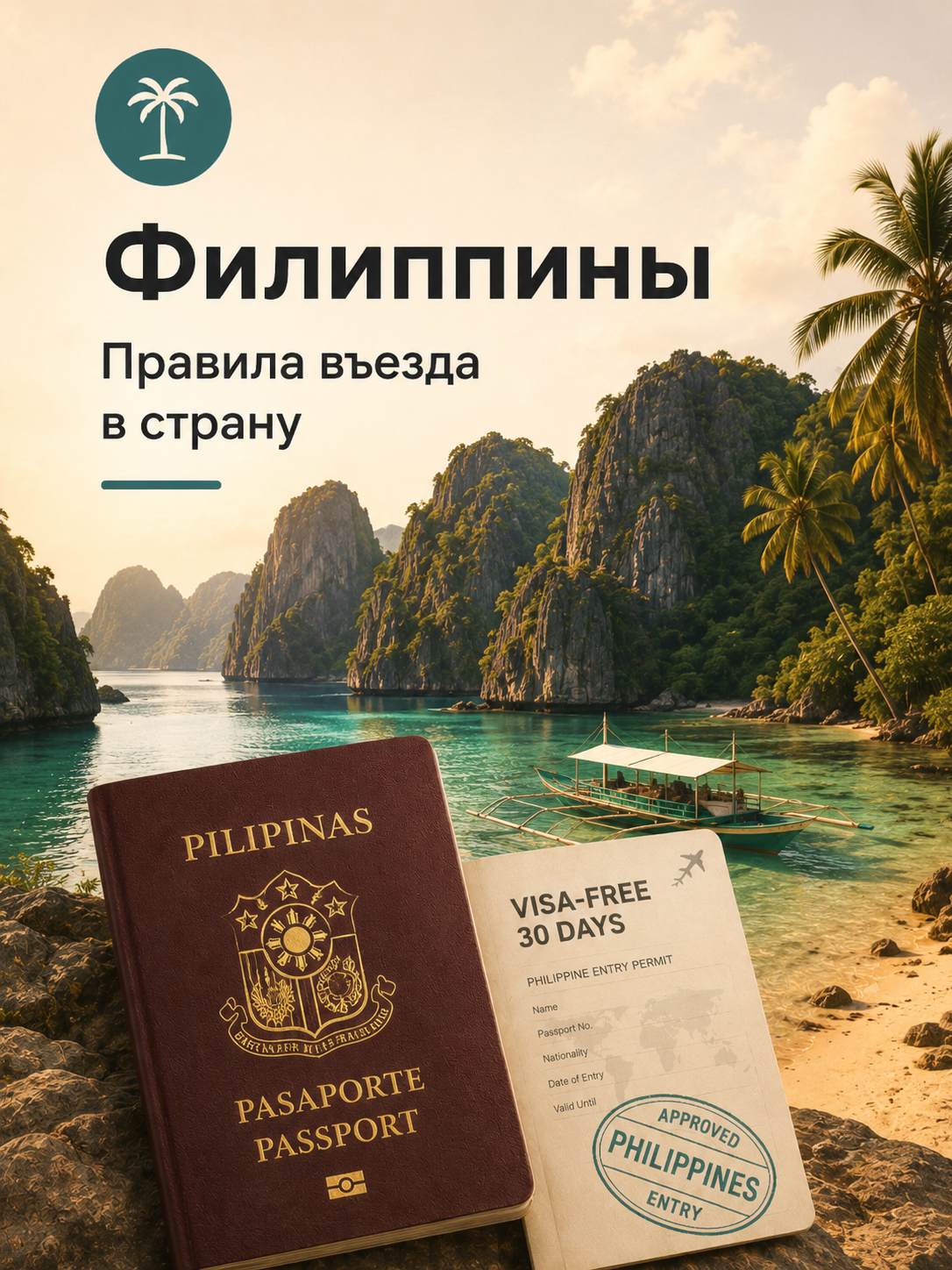 Правила въезда для туристов в Филиппины