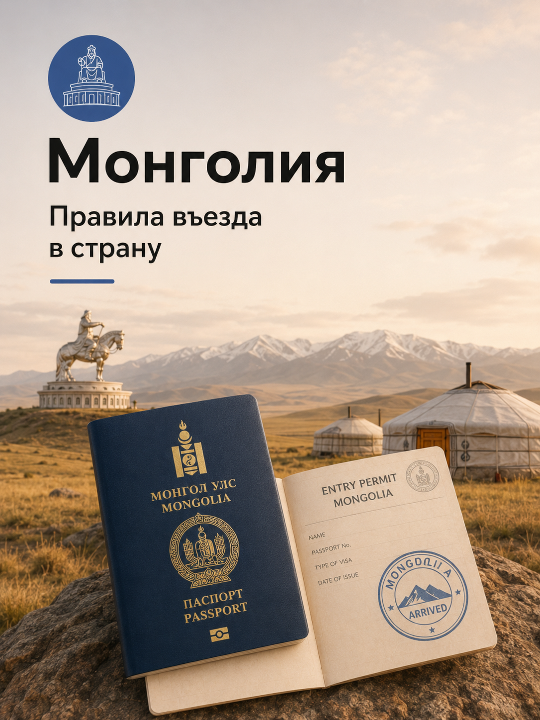 Правила въезда для туристов в Монголия
