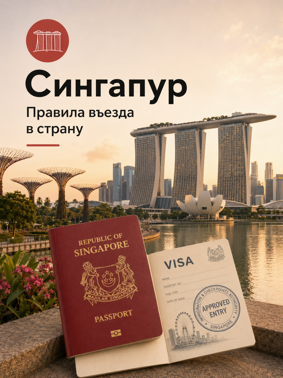 Правила въезда для туристов в Сингапур