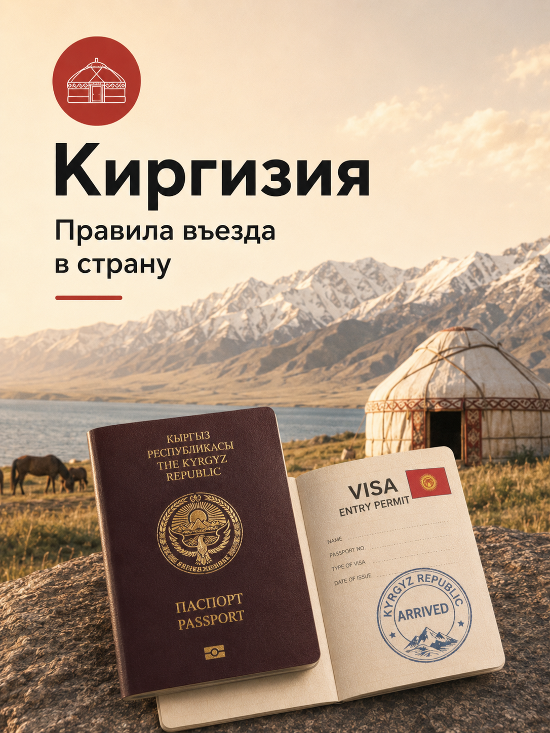 Правила въезда для туристов в Киргизия