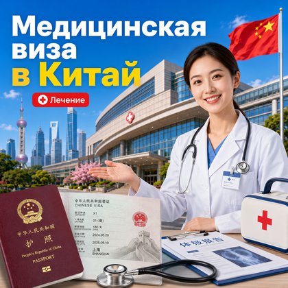 Медицинская виза в Китай