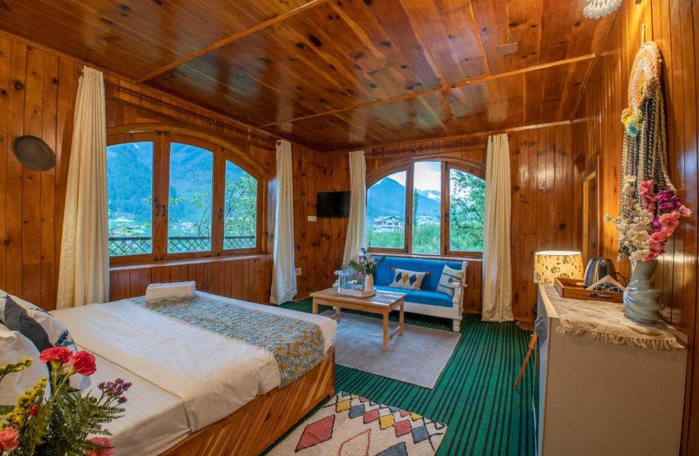 Apple Garden Cottage в Манали Индия  ✅. Забронировать номер онлайн по выгодной цене в Apple Garden Cottage. Трансфер из аэропорта.