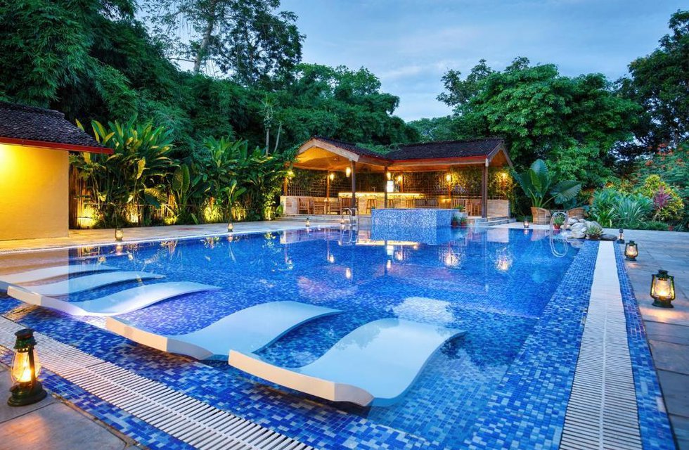 Green Mansions Jungle Resort в Читван Непал ✅. Забронировать номер онлайн по выгодной цене в Green Mansions Jungle Resort. Трансфер из аэропорта.