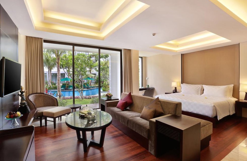 Bali Nusa Dua Hotel & Convention в регион Нуса Дуа Индонезия ✅. Забронировать номер онлайн по выгодной цене в Bali Nusa Dua Hotel & Convention. Трансфер из аэропорта.