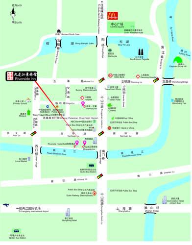 Riverside Inn Guilin в Гуйлинь Китай ✅. Забронировать номер онлайн по выгодной цене в Riverside Inn Guilin. Трансфер из аэропорта.