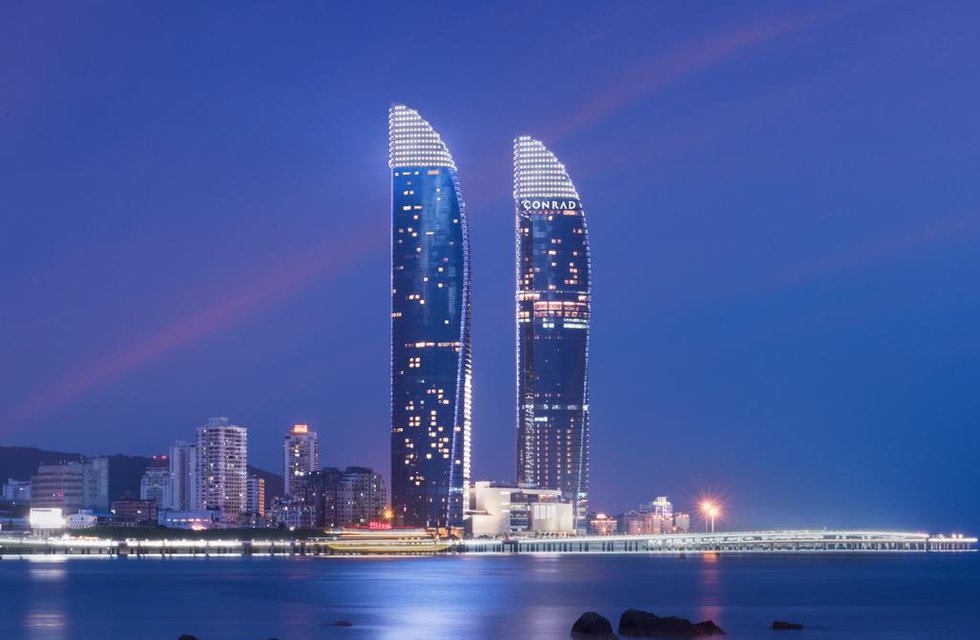 Conrad Xiamen в Сямынь Китай ✅. Забронировать номер онлайн по выгодной цене в Conrad Xiamen. Трансфер из аэропорта.