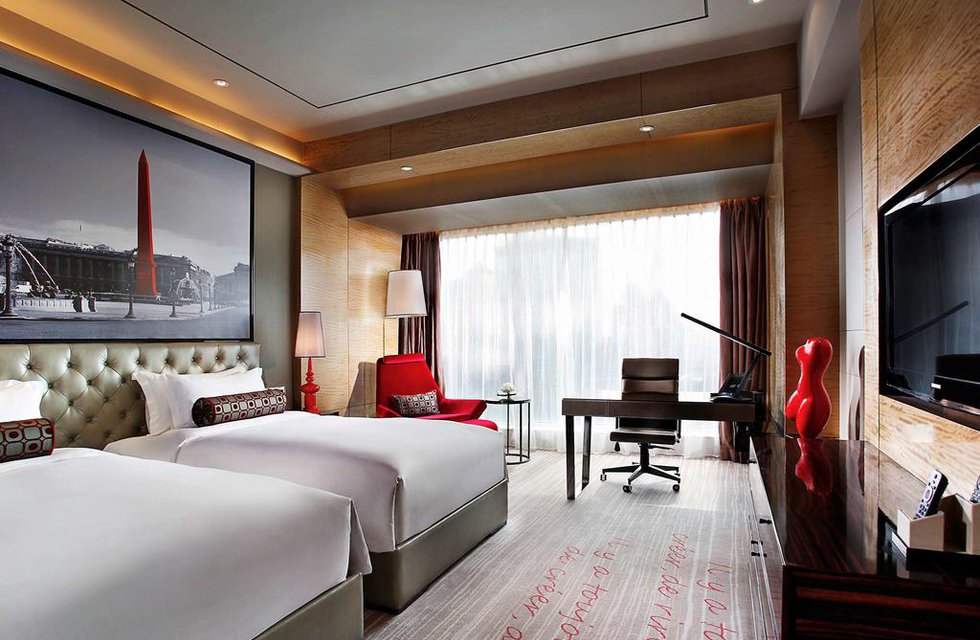 Sofitel Guangzhou Sunrich в Гуанчжоу Китай ✅. Забронировать номер онлайн по выгодной цене в Sofitel Guangzhou Sunrich. Трансфер из аэропорта.