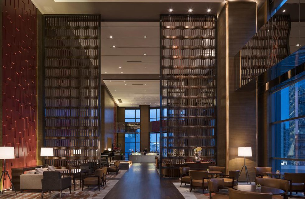 Hyatt Regency Shanghai Wujiaochang в Шанхай Китай ✅. Забронировать номер онлайн по выгодной цене в Hyatt Regency Shanghai Wujiaochang. Трансфер из аэропорта.