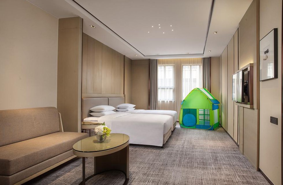 Courtyard by Marriott Shanghai International Tourism and Resorts Zone в Шанхай Китай ✅. Забронировать номер онлайн по выгодной цене в Courtyard by Marriott Shanghai International Tourism and Resorts Zone. Трансфер из аэропорта.