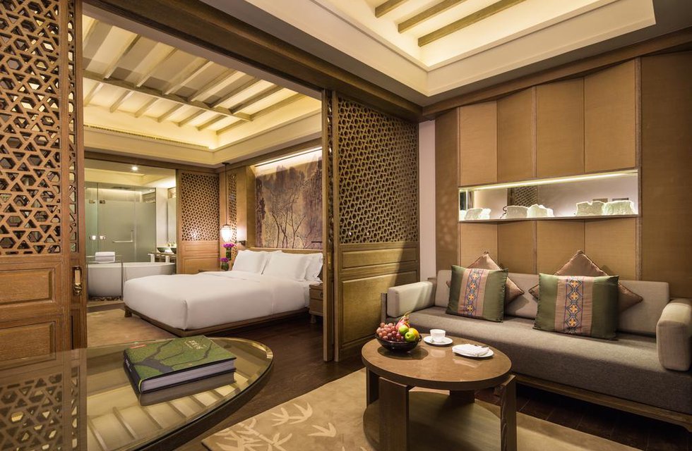 Banyan Tree Yangshuo в Яншо Китай ✅. Забронировать номер онлайн по выгодной цене в Banyan Tree Yangshuo. Трансфер из аэропорта.