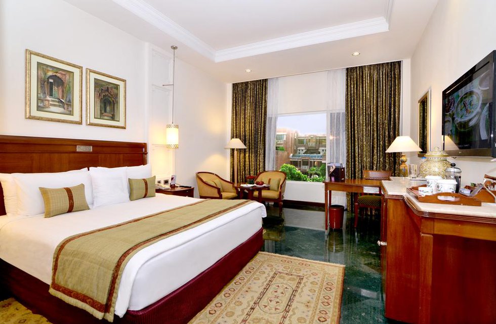 ITC Rajputana A Luxury Collection Hotel в Джайпур Индия  ✅. Забронировать номер онлайн по выгодной цене в ITC Rajputana A Luxury Collection Hotel. Трансфер из аэропорта.