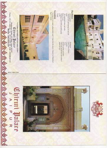 Chirmi Palace Hotel в Джайпур Индия  ✅. Забронировать номер онлайн по выгодной цене в Chirmi Palace Hotel. Трансфер из аэропорта.