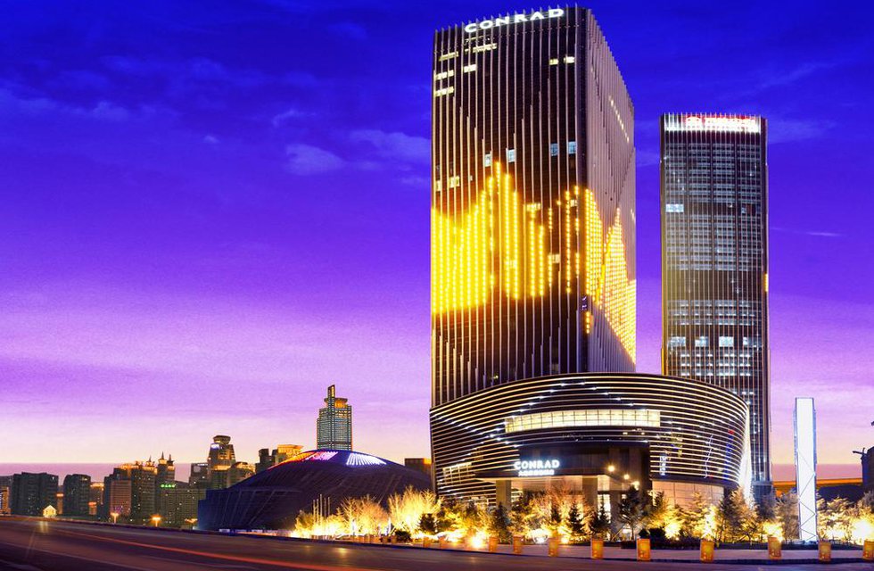 Conrad Dalian в Далянь Китай ✅. Забронировать номер онлайн по выгодной цене в Conrad Dalian. Трансфер из аэропорта.