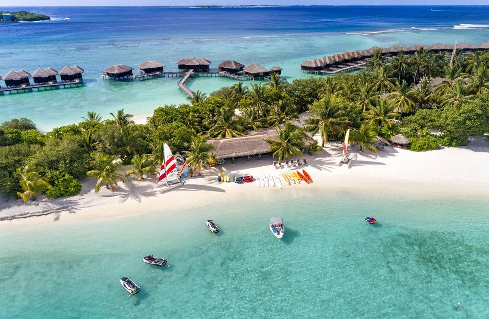 Sheraton Maldives Full Moon Resort & Spa в Атолл Северный Мале Мальдивы ✅. Забронировать номер онлайн по выгодной цене в Sheraton Maldives Full Moon Resort & Spa. Трансфер из аэропорта.