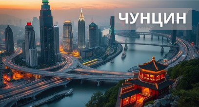 Новинка. Тур "Молодёжная Мекка и горы Пандоры" по маршруту: Чунцин - Чжанцзяцзе - Чунцин