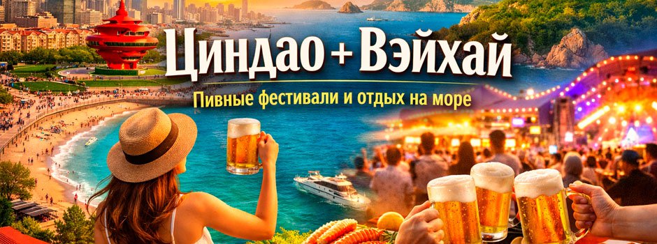 Тур в Циндао на лето 2026