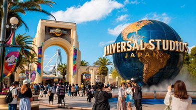 Парк Universal Studios Japan отмечает 25-летний юбилей