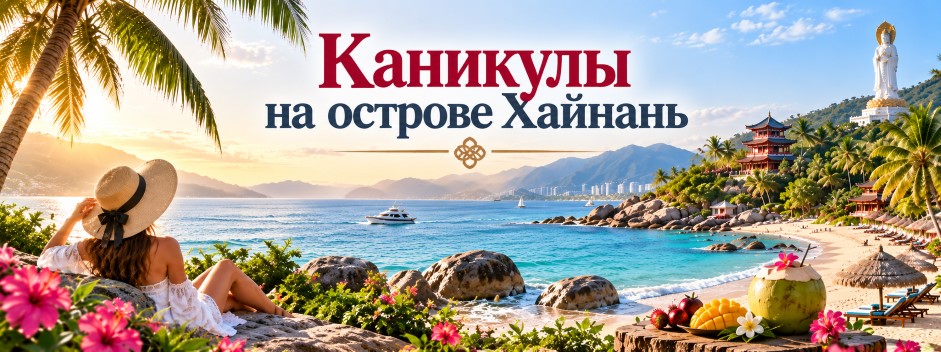Тур: "Каникулы на острове Хайнань" вылет 14.11.2026