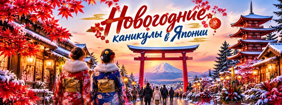 Тур:  "Новогодние каникулы в Японии 2027"