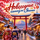 Тур:  "Новогодние каникулы в Японии 2027"