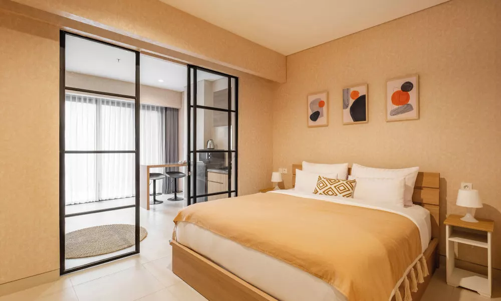 Azure 1BR Pool Side Apartment Nusa Dua
