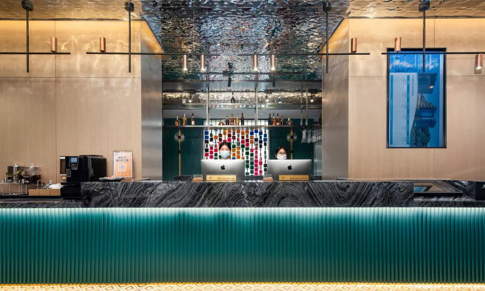 Yi Zhi Hotel (Pearl River Xincheng Store, Wuyangcun Metro Station, Guangzhou), фото 4