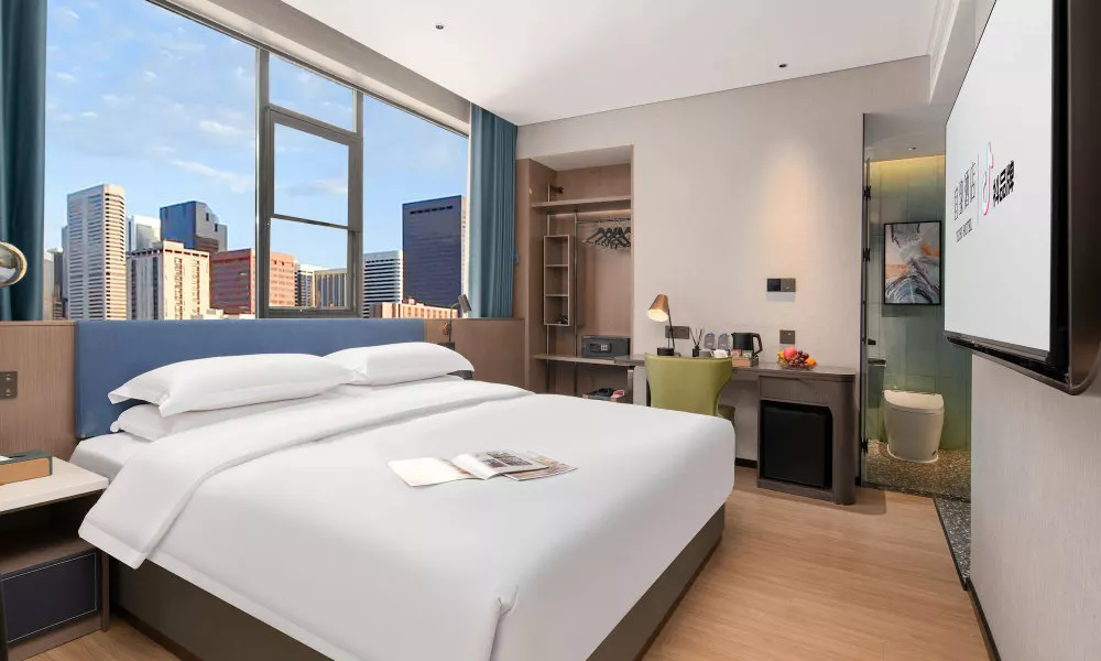Yi Zhi Hotel (Pearl River Xincheng Store, Wuyangcun Metro Station, Guangzhou), фото 3