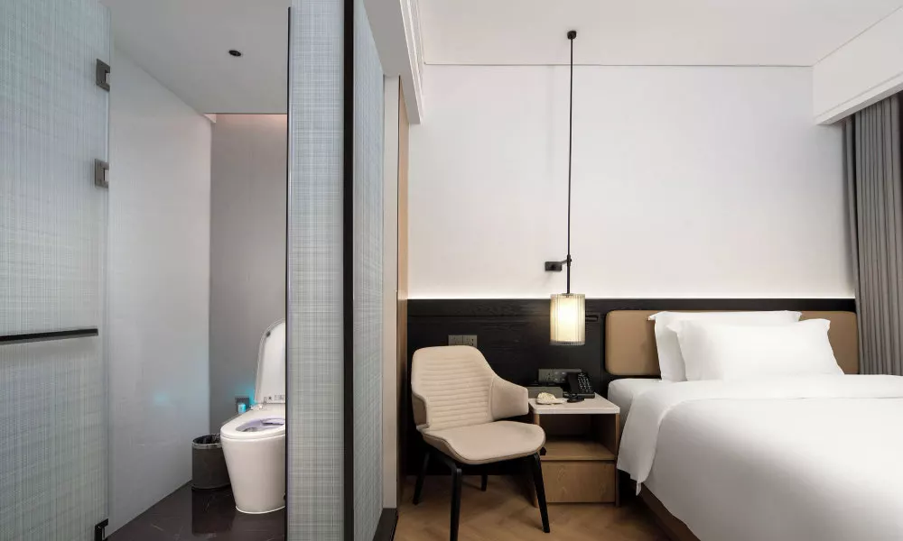 Mehood Lestie Hotel Panyu Wanbo Yuangang Metro Station Branch - Free Shuttle Bus to Canton Fair Comp, фото 3