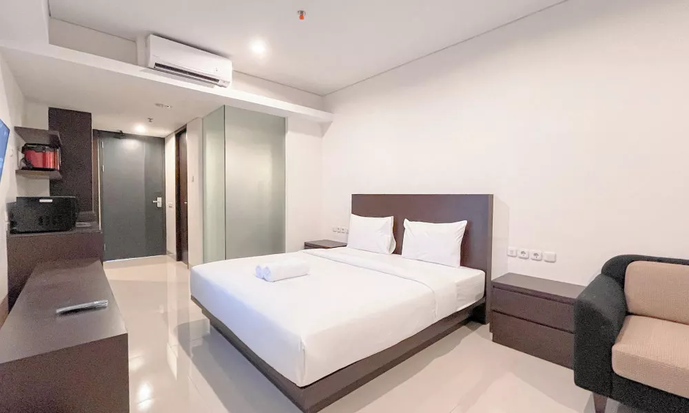 Cozy Living Studio (No Kitchen) Apartment at Skales Residence Nusa Dua Bali