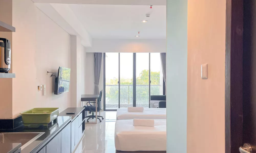 Modern Studio (No Kitchen) Apartment at Skales Residence Nusa Dua Bali