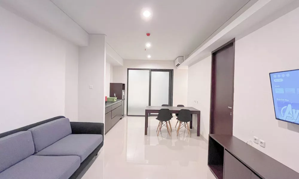 Tranquil 2BR (No Kitchen) Apartment at Skales Residence Nusa Dua Bali, фото 2