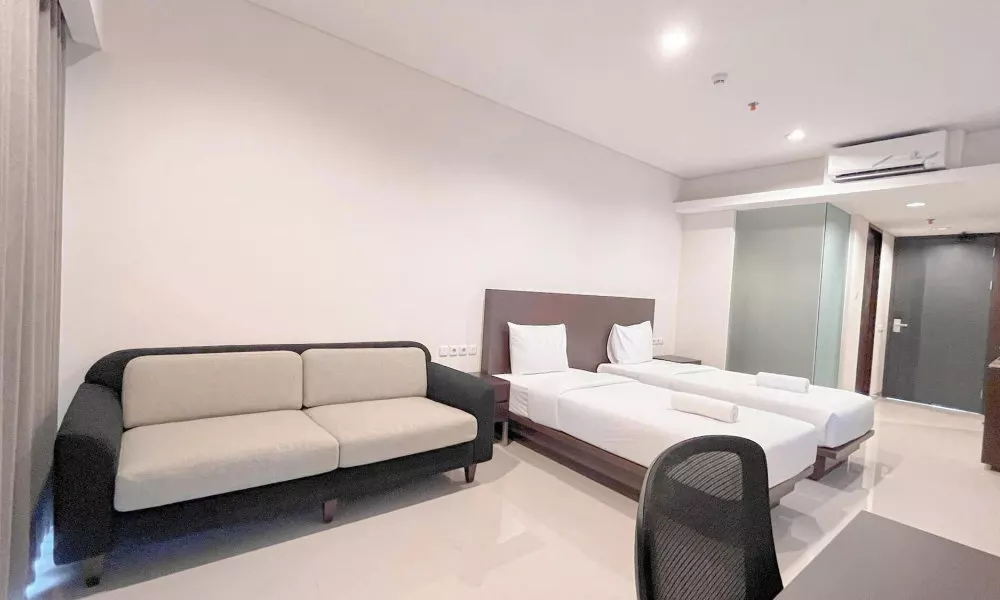 Elegant Studio (No Kitchen) Apartment At Skales Residence Nusa Dua Bali