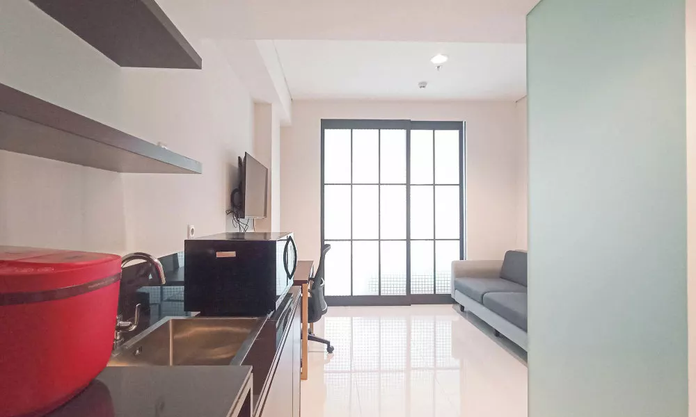 Cozy And Enjoy Living Studio (No Kitchen) Apartment At Skales Residence Nusa Dua Bali, фото 3