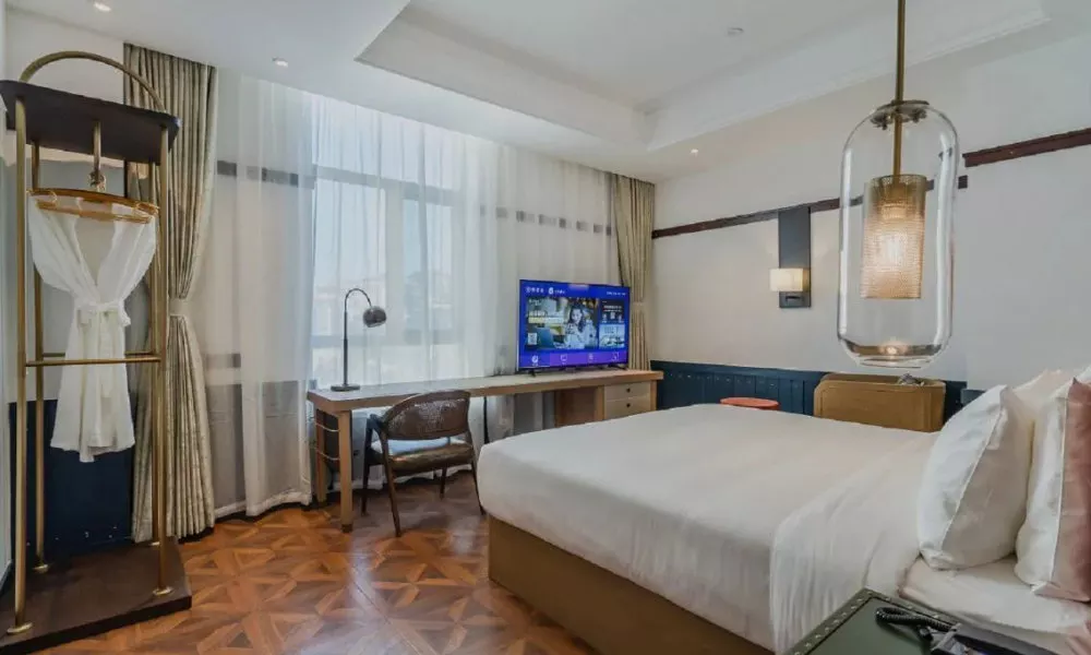 Manxin Hotel Qingdao Zhanqiao, фото 2