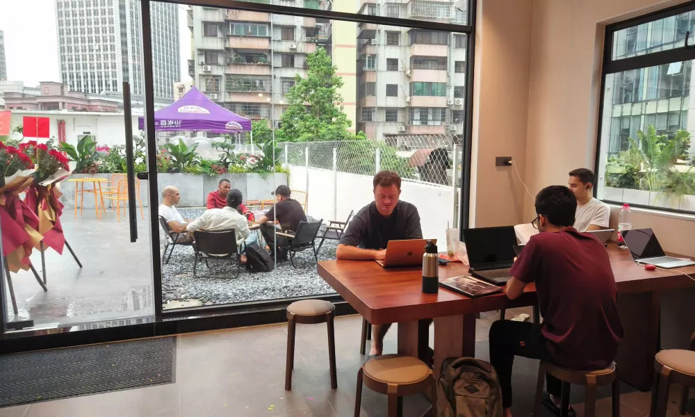 Moon International Youth Hostel (Changgang Metro Station Branch near the Second Affiliated Hospital , фото 4