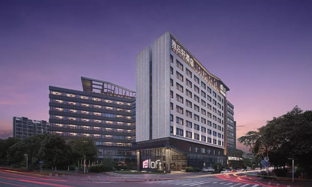 Aloft Guangzhou University Park, фото 4
