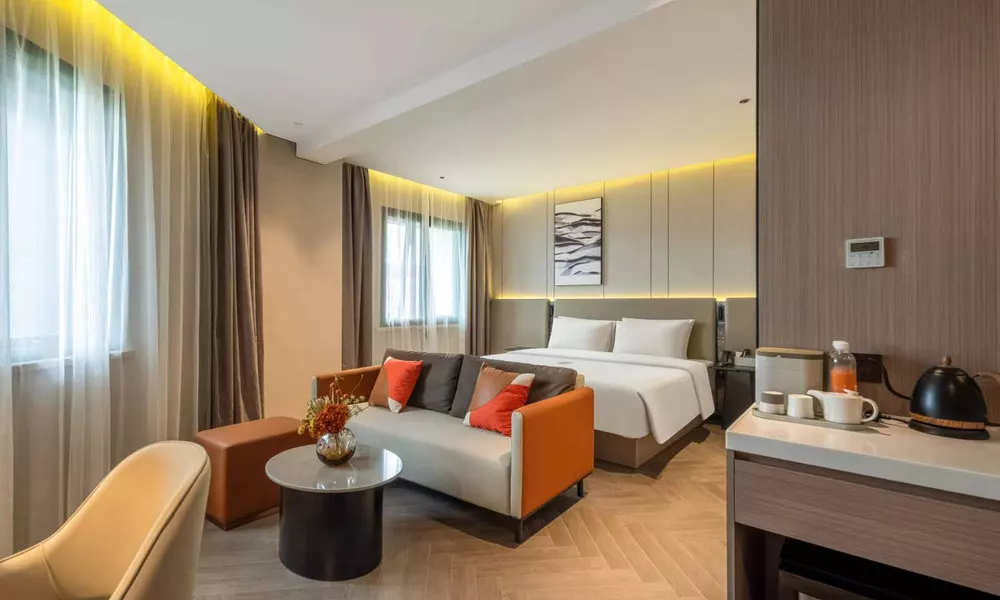 Atour Hotel, Yixian Road, Wujiaochang, Shanghai, фото 3