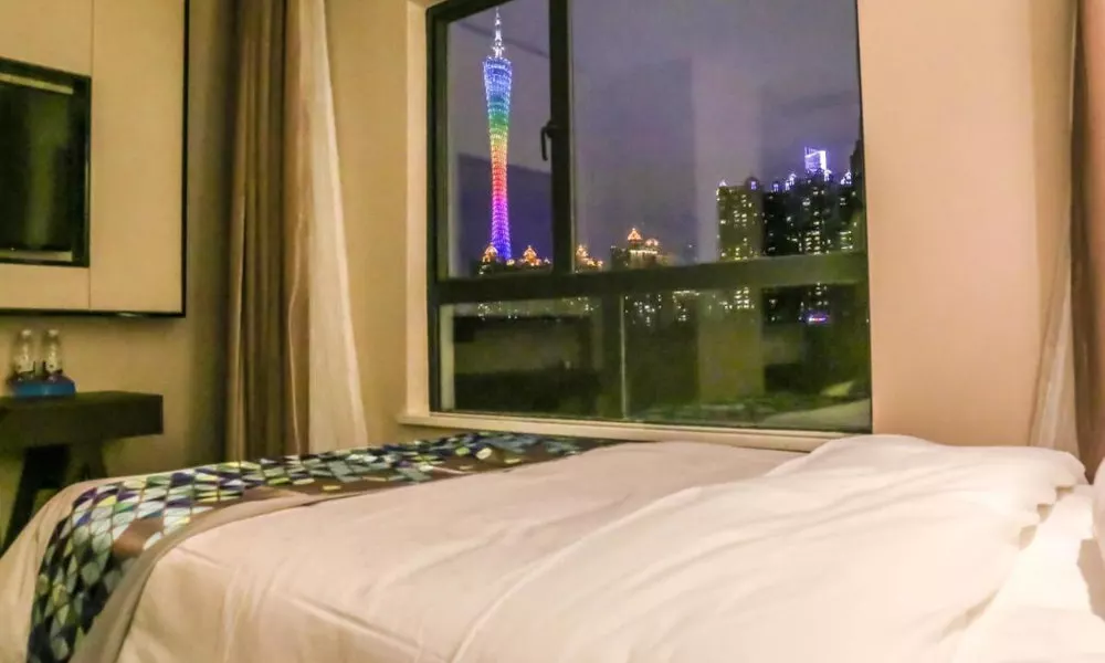 Chao An Hotel Guangzhou Pazhou Exhibition Center Canton Tower Chigang Subway Station, фото 4