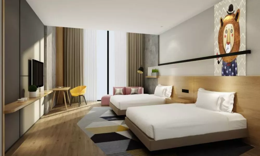 Q-Box Hotel Shanghai Nanqiao, фото 2