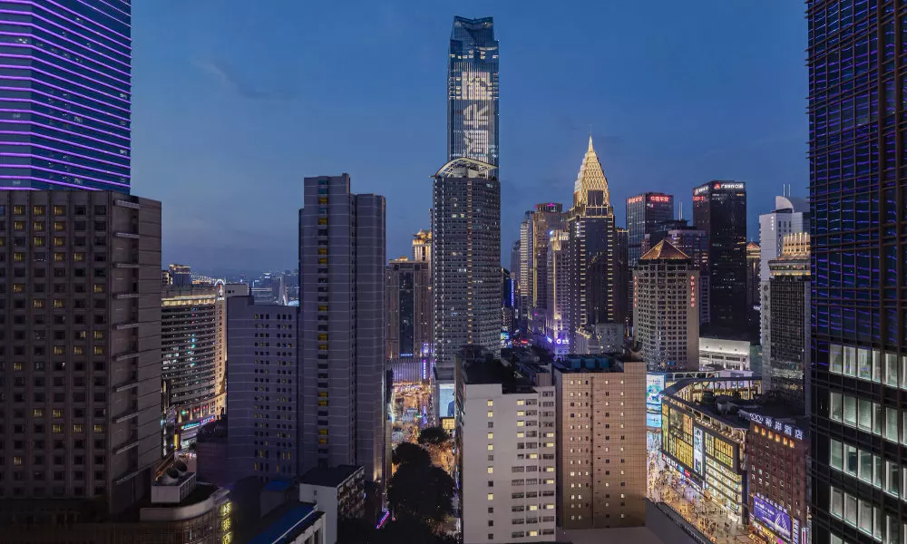 Marriott Executive Apartments Chongqing, фото 2